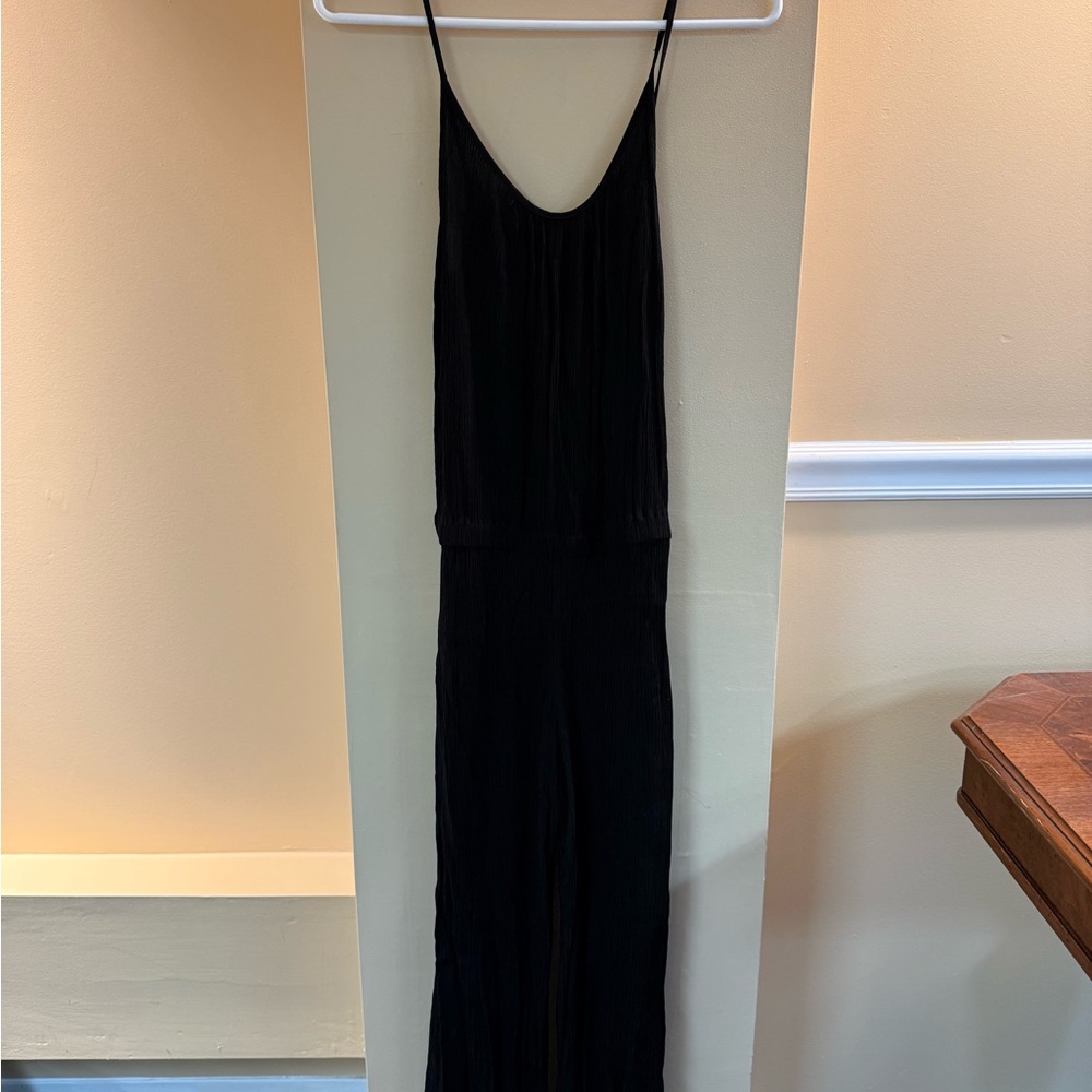 Elan Midnight Black Textured Fabric